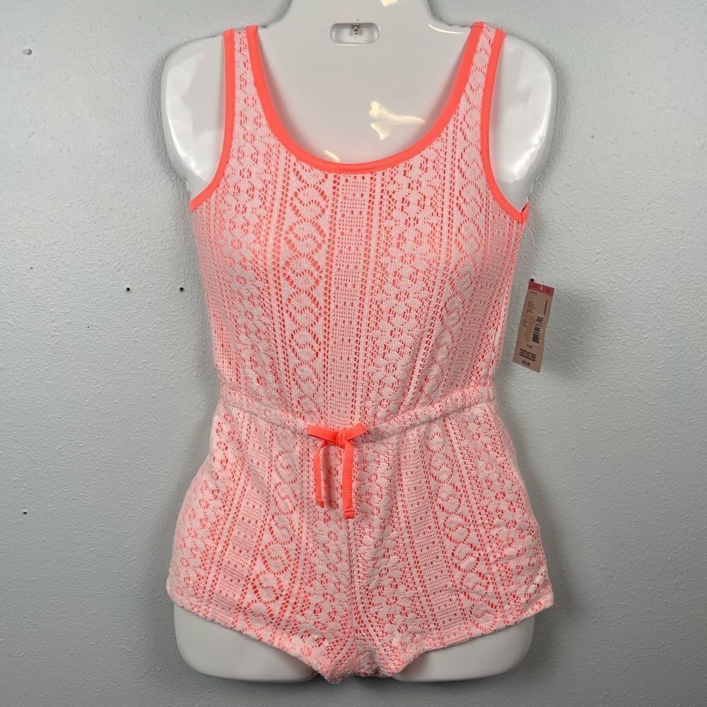 NWT Canyon River Blues Pink Lace Romper Size S